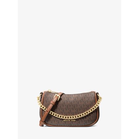 Michael Kors Carmela Small Signature Logo Convertible Crossbody Bag