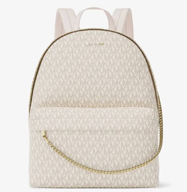 Michael Kors Slater Medium Signature Logo Backpack