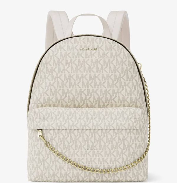 Michael Kors Slater Large Signature Logo Backpack