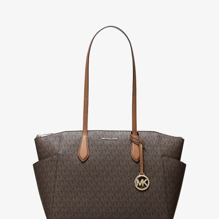 Michael Kors Marilyn Medium Signature Logo Tote Bag