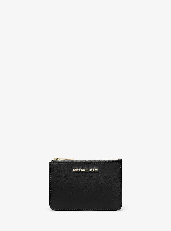 Michael Kors Jet Set Travel Small Saffiano Leather Coin Pouch