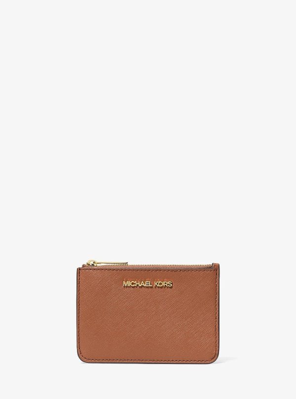 Michael Kors Jet Set Travel Small Saffiano Leather Coin Pouch