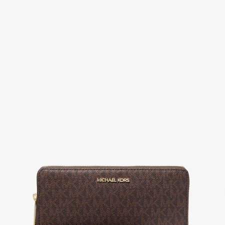 Michael Kors Jet Set Travel Large Logo Continental Wristlet