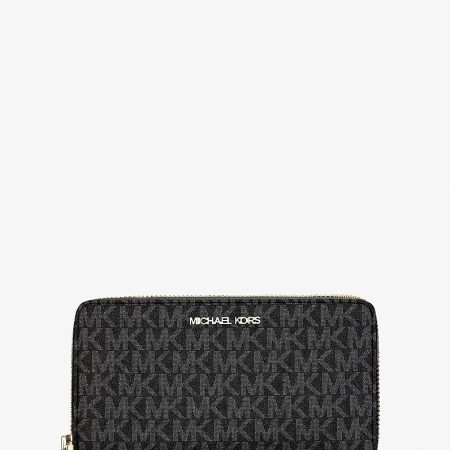 Michael Kors Jet Set Large Signature Logo Smartphone Wallet