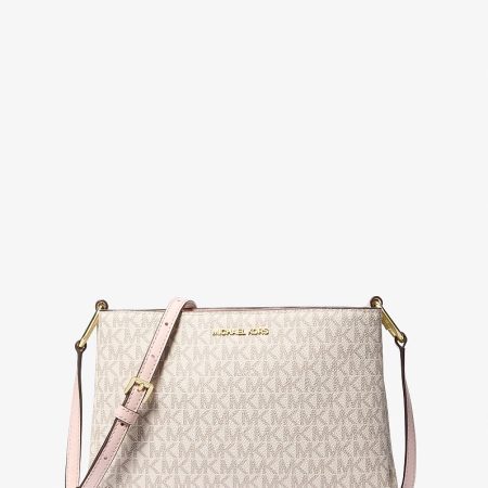 Michael Kors Trisha Medium Logo Crossbody Bag