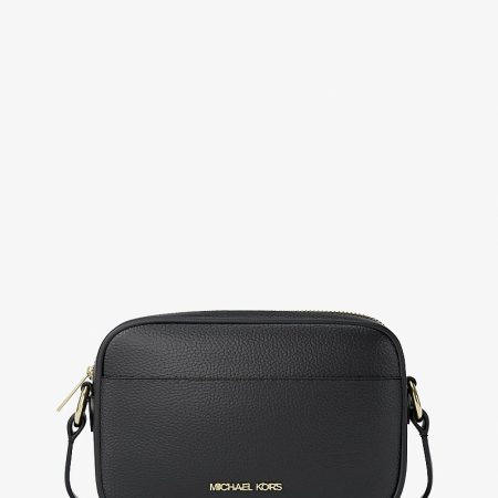 Michael Kors Jet Set Small Pebbled Leather Camera Crossbody Bag
