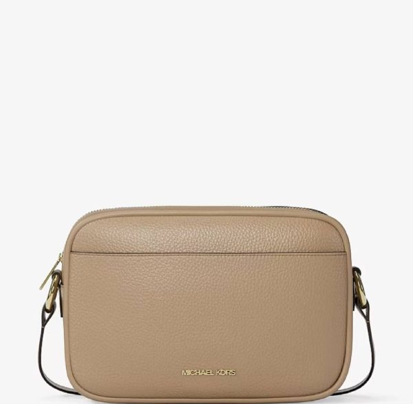 Michael Kors Jet Set Large Leather Camera Crossbody Bag
