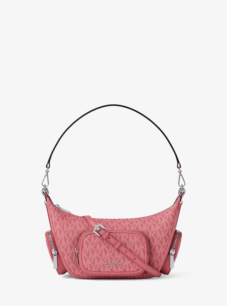 Michael Kors Bryant Small Signature Logo Convertible Shoulder Bag