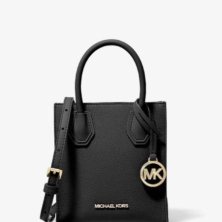 Michael Kors Mercer Extra-Small Pebbled Leather Crossbody Bag
