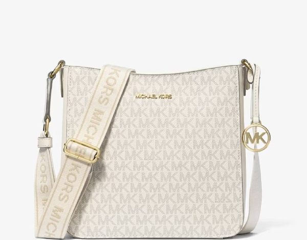 Michael Kors Jet Set Travel Small Signature Logo Messenger Bag
