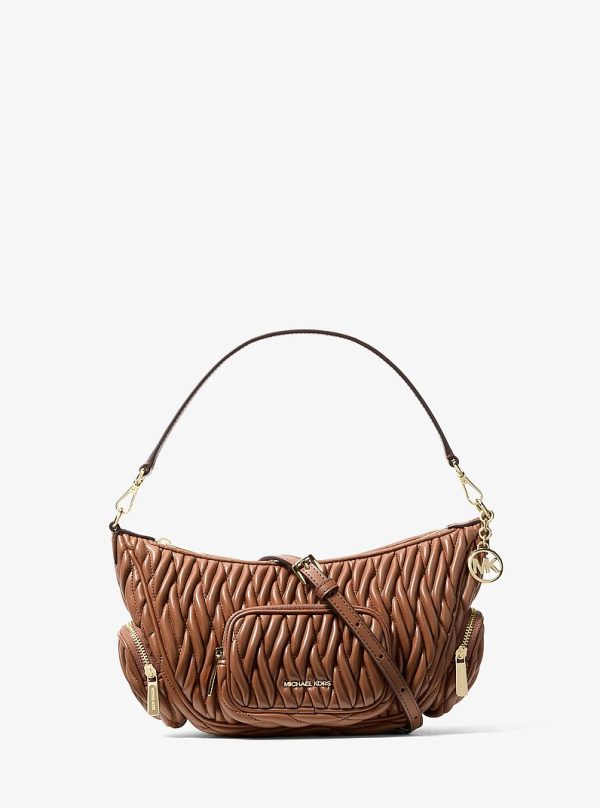 Michael Kors Merritt Matelasse Convertible Crossbody Bag