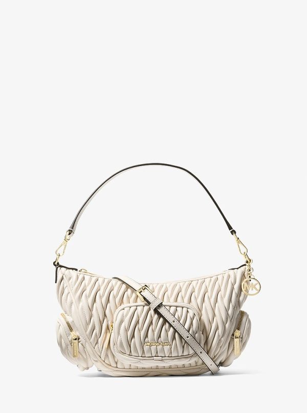 Michael Kors Merritt Matelasse Convertible Crossbody Bag