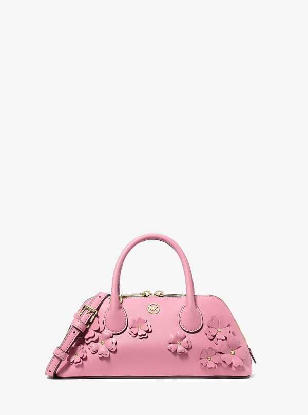 Michael Kors Petra Small Floral Embellished Crossbody Bag