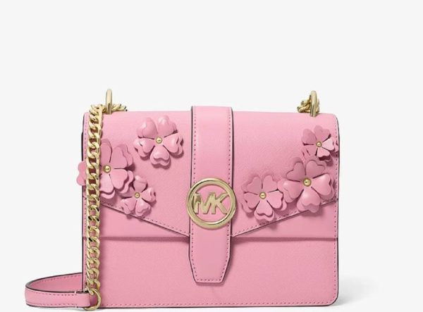 Michael Kors Greenwich Small Floral Embellished Crossbody Bag