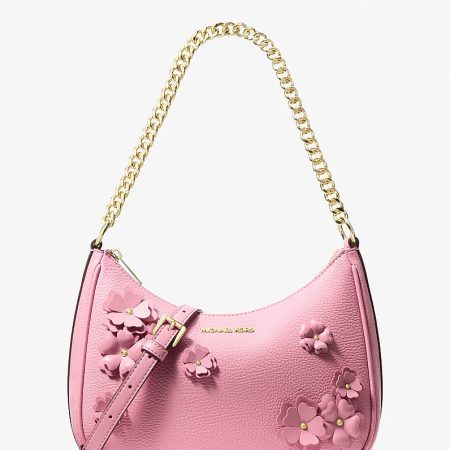 Michael Kors Jet Set Travel Large Embellished Convertible Crossbody Bag