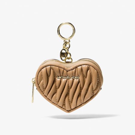Michael Kors Jet Set Travel Matelasse Heart Coin Pouch