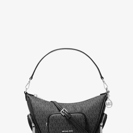 Michael Kors Merritt Small Signature Logo Convertible Crossbody Bag