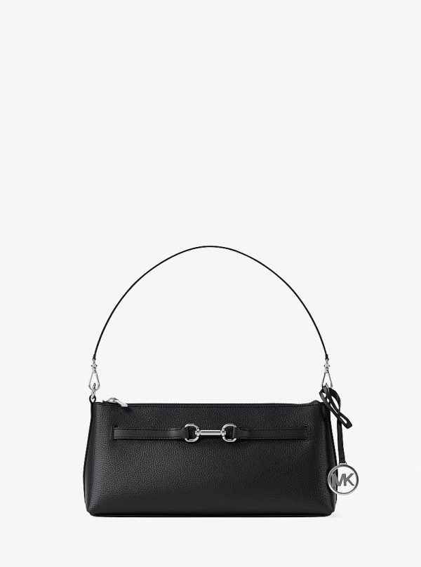 Michael Kors Carson Small Pebbled Leather Convertible Crossbody Bag