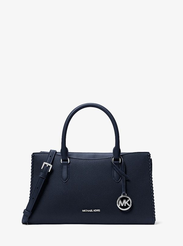 Michael Kors Arden Medium Top-Zip Satchel