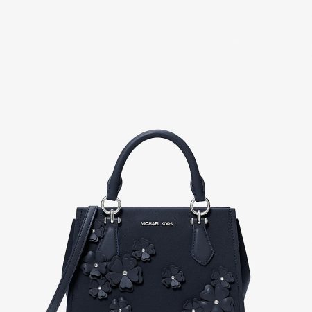 Michael Kors Marilyn Small Floral Embellished Satchel