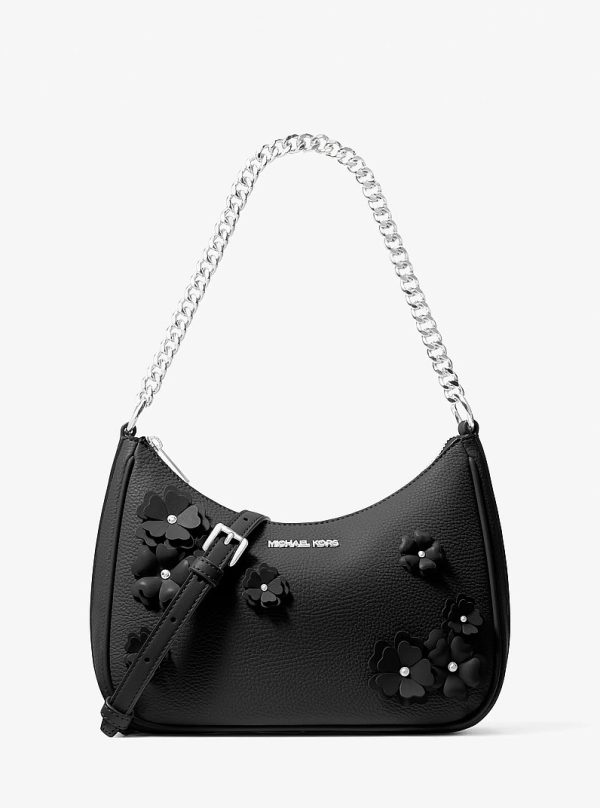 Michael Kors Jet Set Travel Large Embellished Convertible Crossbody Bag