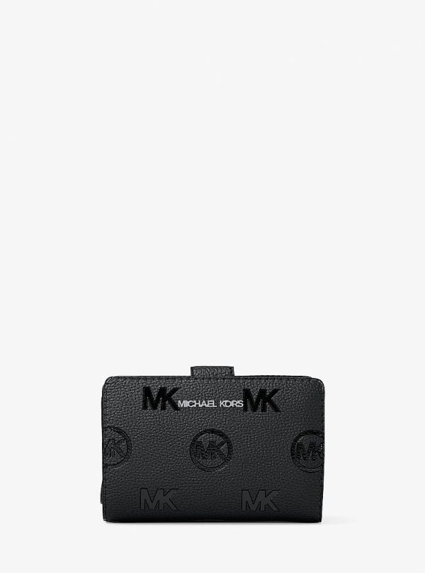 Michael Kors Jet Set Travel Medium Logo Debossed Billfold Wallet