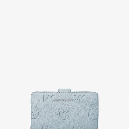 Michael Kors Jet Set Travel Medium Logo Debossed Billfold Wallet