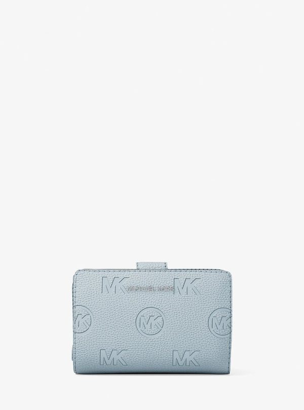 Michael Kors Jet Set Travel Medium Logo Debossed Billfold Wallet