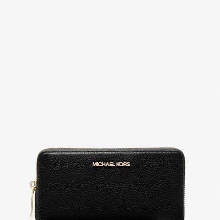 Michael Kors Large Pebbled Leather Smartphone Wristlet