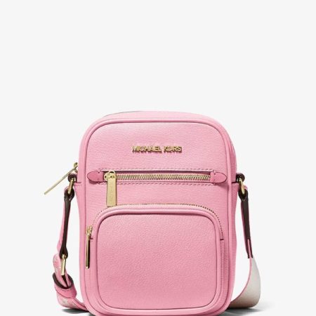 Michael Kors Jet Set Medium Leather Crossbody Bag