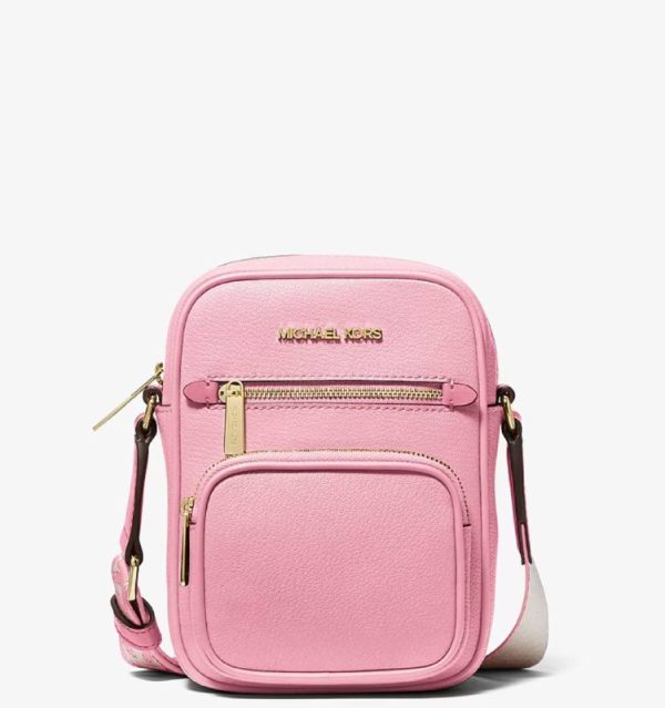 Michael Kors Jet Set Medium Leather Crossbody Bag