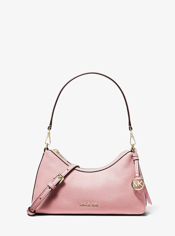 Michael Kors Sammy Small Pebbled Leather Convertible Crossbody Bag