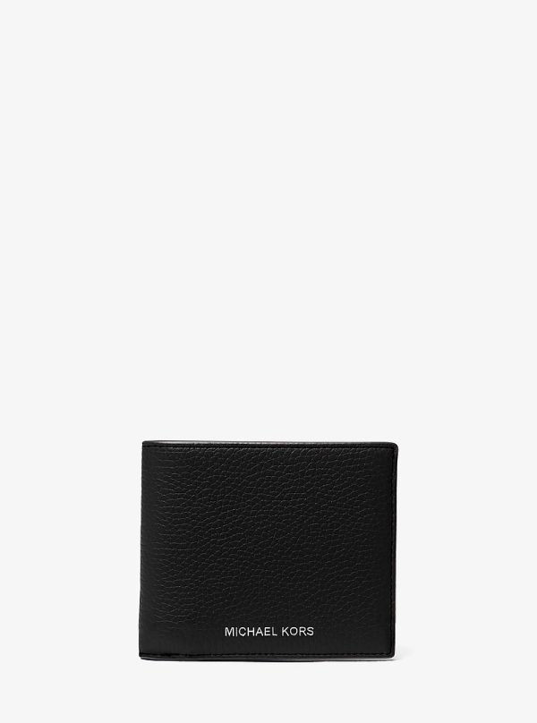 Michael Kors Cooper Pebbled Leather Billfold Wallet