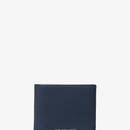 Michael Kors Cooper Pebbled Leather Billfold Wallet