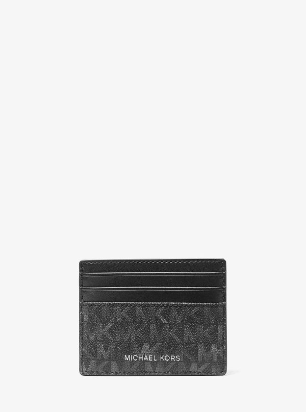 Michael Kors Cooper Signature Logo Card Case