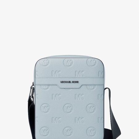 Michael Kors Cooper Logo Debossed Flight Bag
