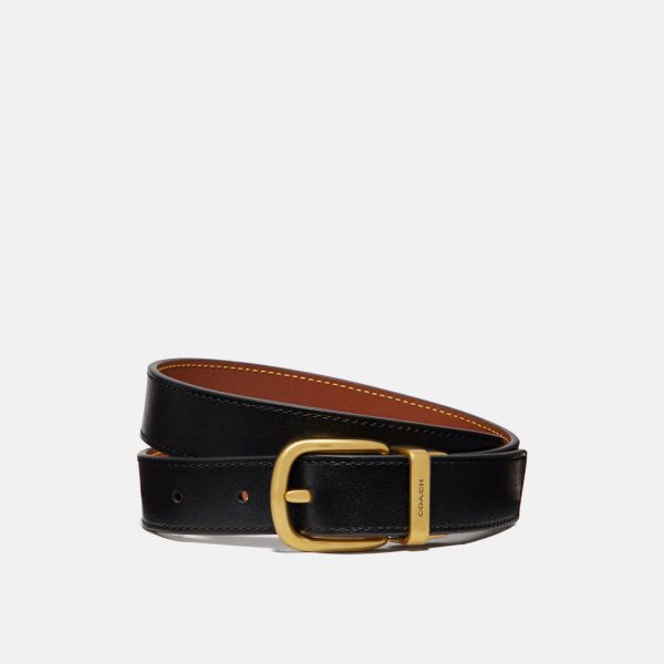 Coach Harness Buckle Reversible Belt, 25 Mm