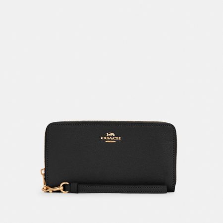Coach Long Zip Around Wallet