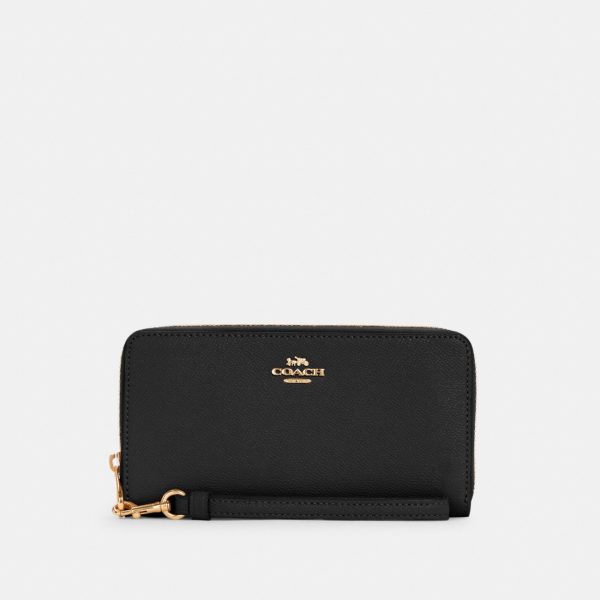 Coach Long Zip Around Wallet