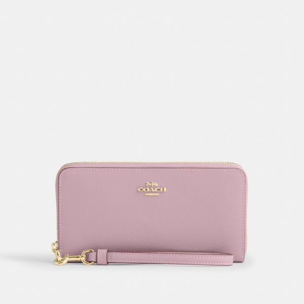 Coach Long Zip Around Wallet