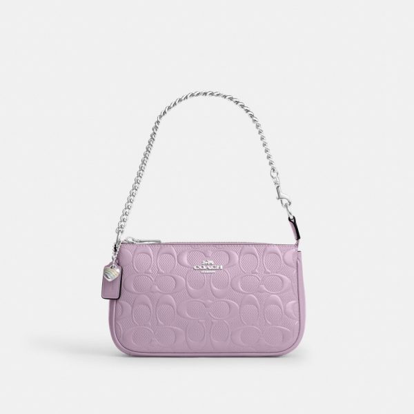 Coach Nolita 19 In Signature Leather With Heart Charm