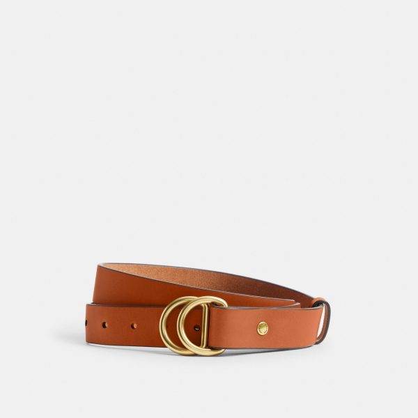 Coach D-Ring Belt, 31 Mm