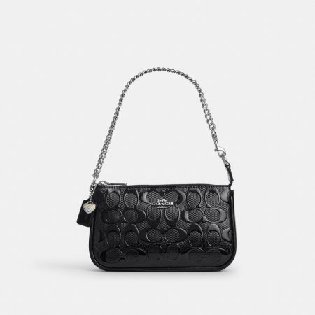 Coach Nolita 19 In Signature Leather With Heart Charm