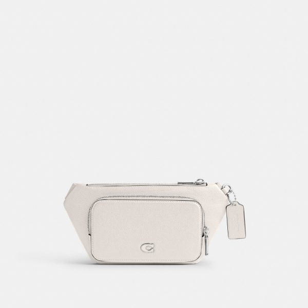 Coach Belt Bag With Signature Canvas Interior Detail