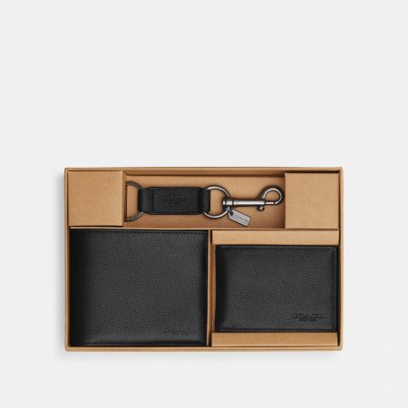 Coach Boxed 3-In-1 Wallet Gift Set