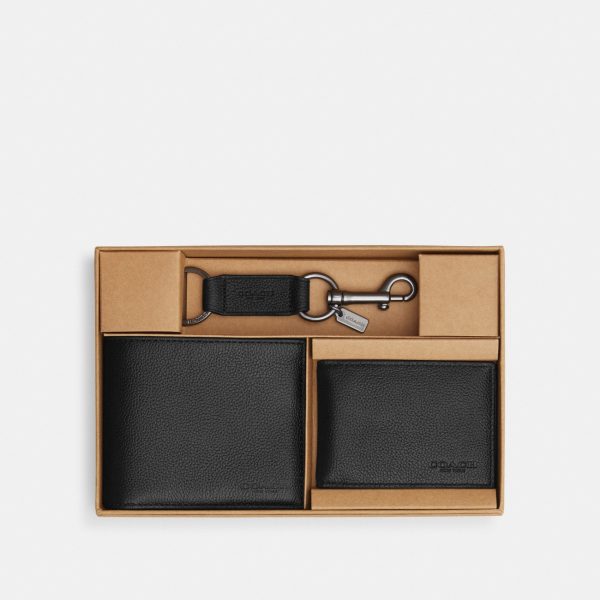Coach Boxed 3-In-1 Wallet Gift Set