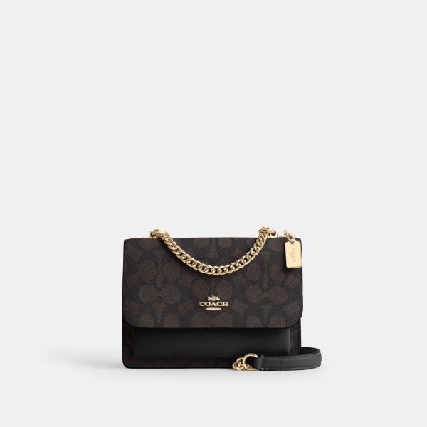 Coach Mini Klare Crossbody Bag In Signature Canvas