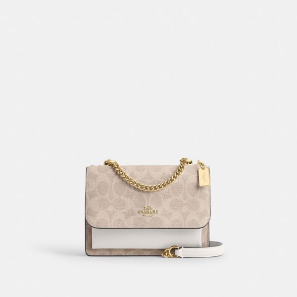 Coach Mini Klare Crossbody Bag In Signature Canvas