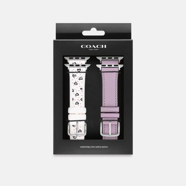 Coach Apple Watch® Strap Set, 38 Mm, 40 Mm And 41 Mm