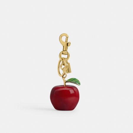 Coach Apple Bag Charm